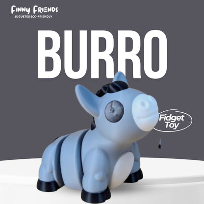 Burro: Terco, simpático y muy juguetón